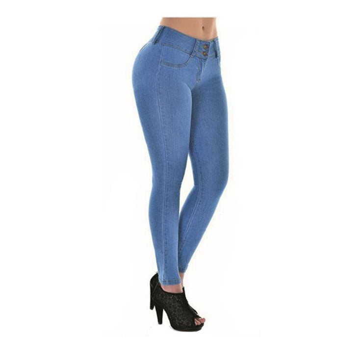 High waist sexy jeans pants - shoperly