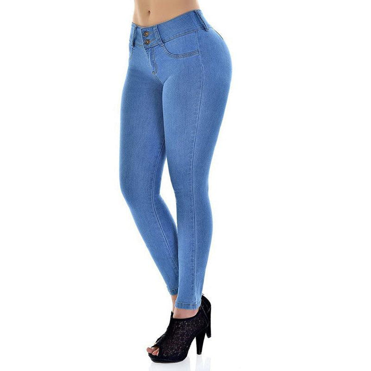 High waist sexy jeans pants - shoperly
