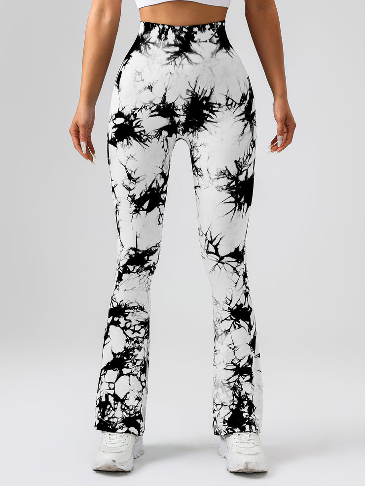 High-Waist Tummy Control Flare Yoga Pants For Women, Bootcut Workout Fitness & Sports Activewear