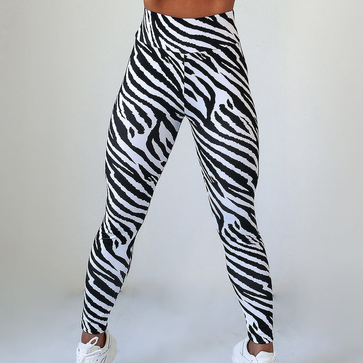 Sports leggings Zebra Yoga Fitness Pants