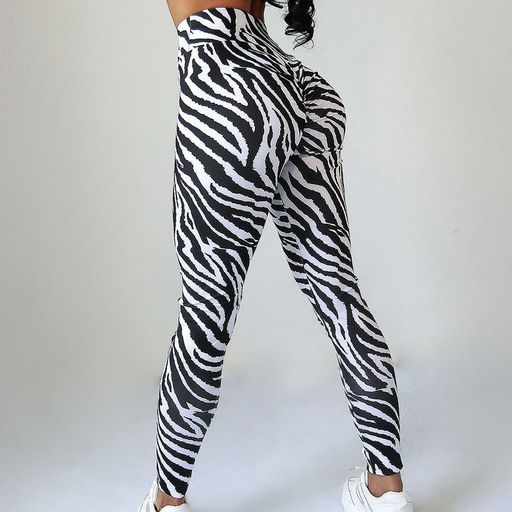 Sports leggings Zebra Yoga Fitness Pants