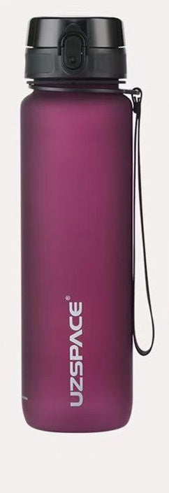 Colorful Frosted Plastic Sports Water Bottle