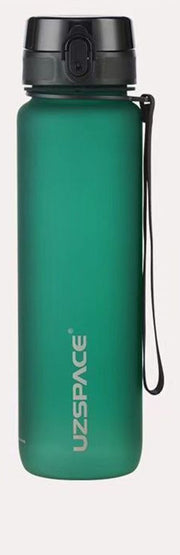 Colorful Frosted Plastic Sports Water Bottle