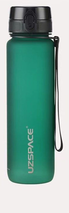 Colorful Frosted Plastic Sports Water Bottle