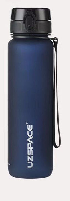 Colorful Frosted Plastic Sports Water Bottle