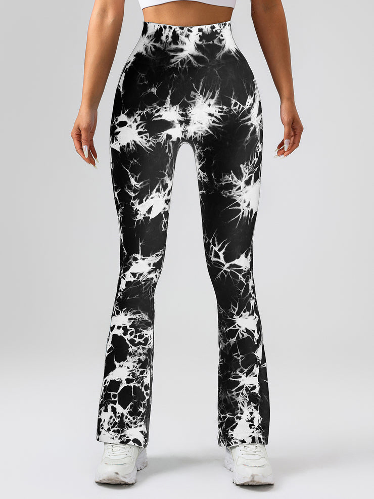 High-Waist Tummy Control Flare Yoga Pants For Women, Bootcut Workout Fitness & Sports Activewear