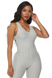 Jacquard leggings bubble yoga pants