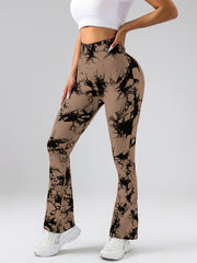 High-Waist Tummy Control Flare Yoga Pants For Women, Bootcut Workout Fitness & Sports Activewear