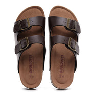Sandals And Slippers With Double Buckle