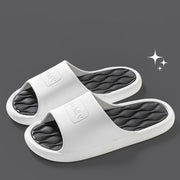 New Wave Non-slip Bathroom Slippers For Women Men