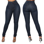 High waist women's jeans - shoperly