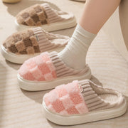Plush Slippers Women's Thick Shoes for Couple Autumn And Winter