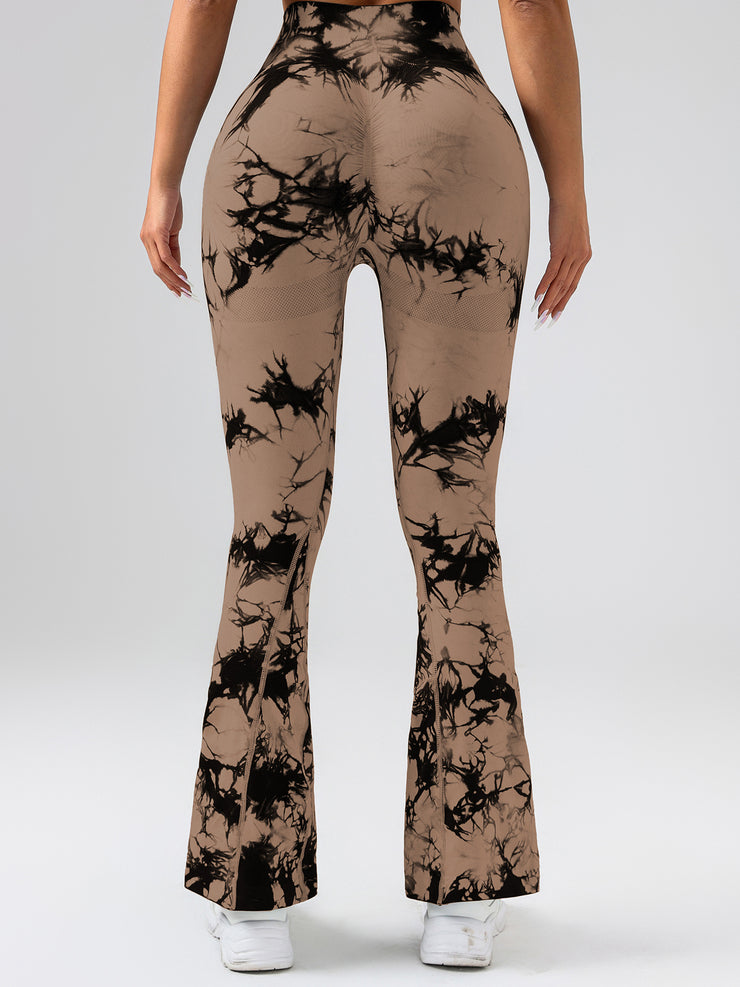 High-Waist Tummy Control Flare Yoga Pants For Women, Bootcut Workout Fitness & Sports Activewear