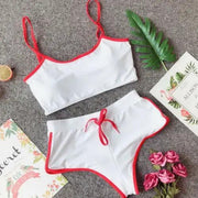 Hot Sale Women Summer Casual Solid Color 2 Piece Set Female Crop Top and Shorts Bodycon Outfit Sport Yoga Fitness Casual Set - shoperly