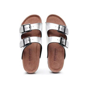 Sandals And Slippers With Double Buckle