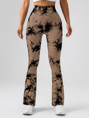 High-Waist Tummy Control Flare Yoga Pants For Women, Bootcut Workout Fitness & Sports Activewear