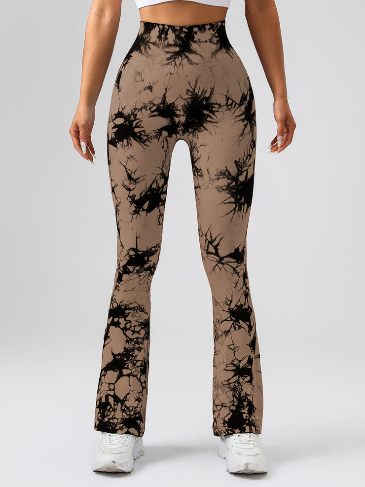 High-Waist Tummy Control Flare Yoga Pants For Women, Bootcut Workout Fitness & Sports Activewear