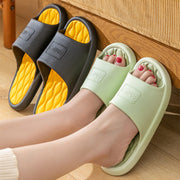 New Wave Non-slip Bathroom Slippers For Women Men