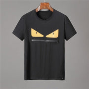 Men and women couple short-sleeved T-shirt - shoperly