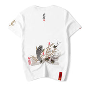 Printed couple T-shirt men - shoperly