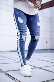 Small Feet Zipper Jeans - shoperly