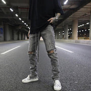 Zippered Jeans - shoperly