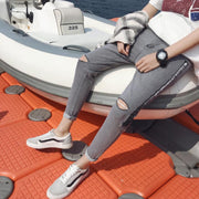 All-match cropped jeans - shoperly