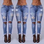 Skinny Ripped Jeans - shoperly