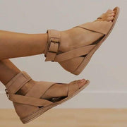 Flat Roman women sandals - shoperly