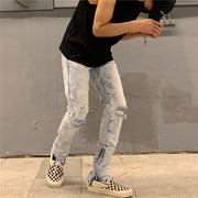 Zipper jeans - shoperly