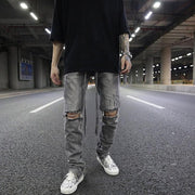 Zippered Jeans - shoperly