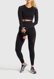 Seamless yoga pants - shoperly