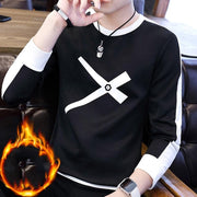 long sleeve T-shirt velvet thickening - shoperly