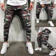 Men's Multi Pocket Camouflage Cargo Jeans - shoperly