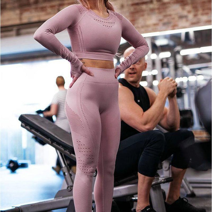 Seamless yoga pants - shoperly