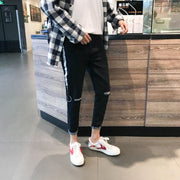 All-match cropped jeans - shoperly