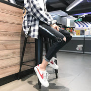 All-match cropped jeans - shoperly