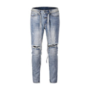 Zippered Jeans - shoperly